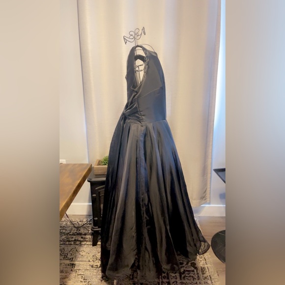 Vintage black dress Size 10 - Picture 2 of 3